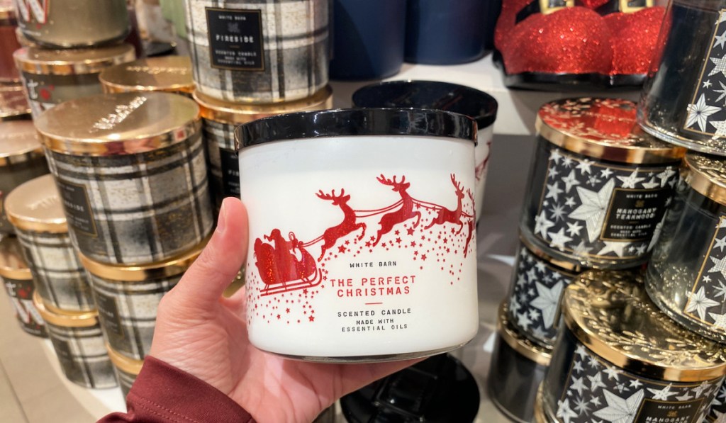 White Barn The Perfect Christmas 3 Wick Candle