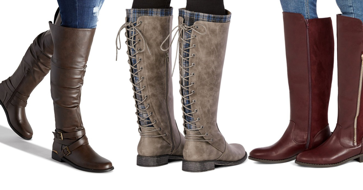 JustFab & ShoeDazzle Women's Boots Only 12.99 on Zulily