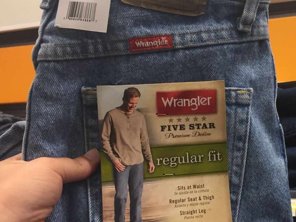 Wrangler Men's Jeans From $12 on  (Regularly $19)