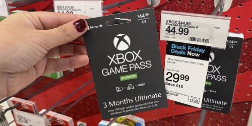 3-Month Xbox Live Gold Membership Only $8.69 (Regularly $25) + 3-Month Ultimate Game Pass Only $28.99