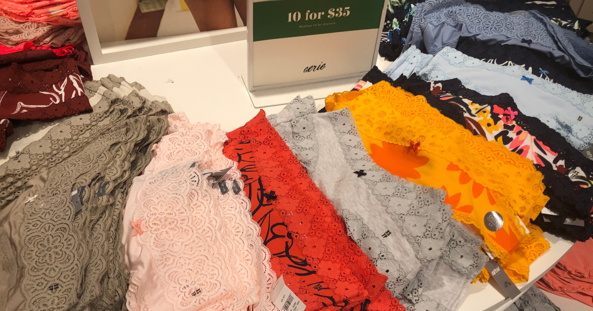 Aerie Undies Just 3 50 Each Shipped Regularly Up To 14 50 Includes Fun Holiday Prints Hip2save