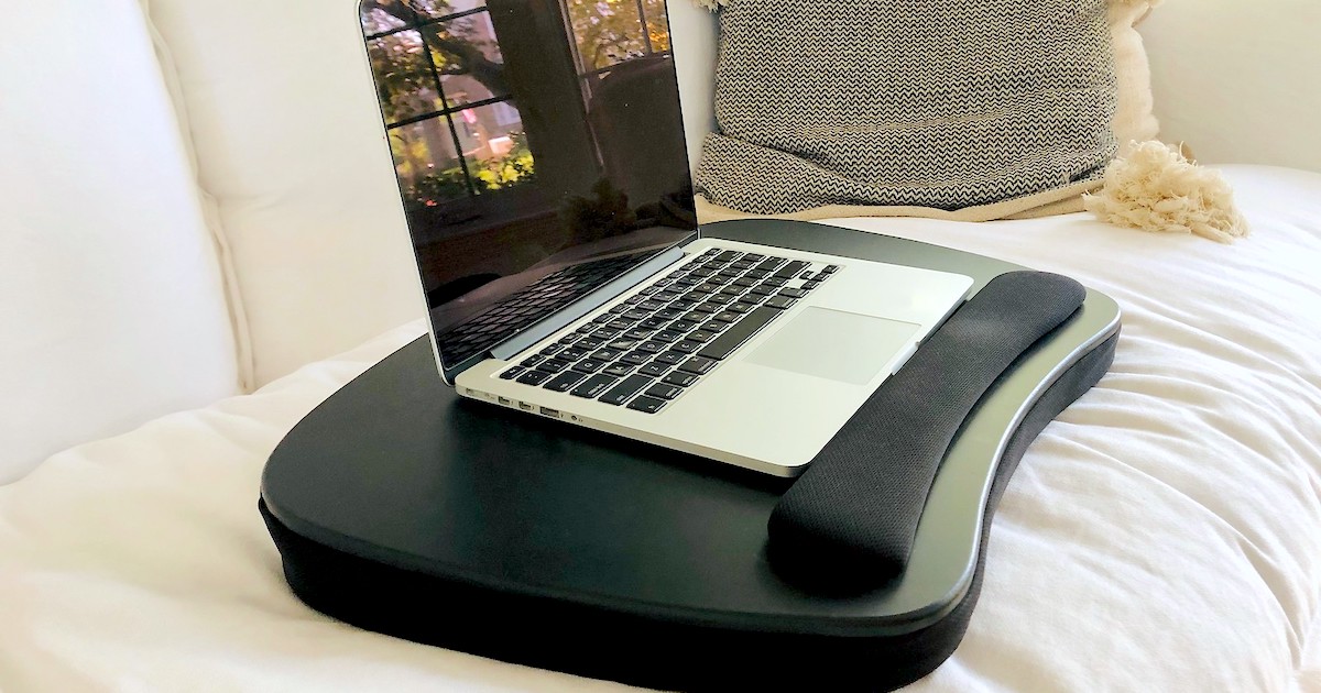 This Lap Desk Has Been a Total Game-Changer & It’s Under $25!