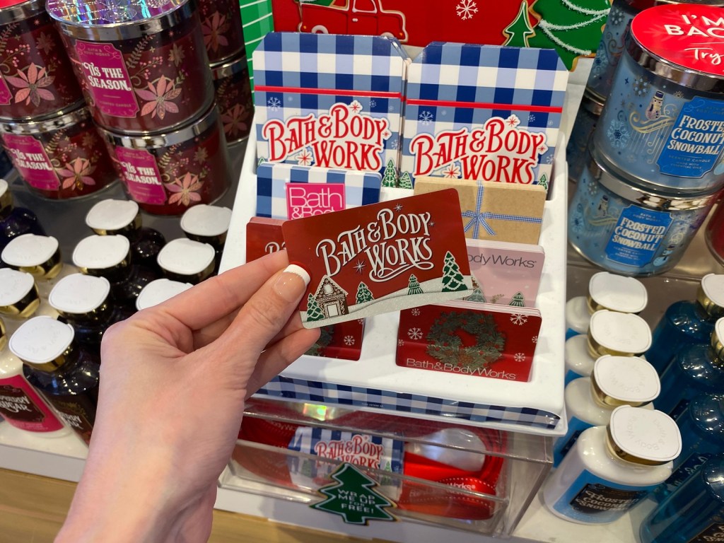 bath & body works in hand in store
