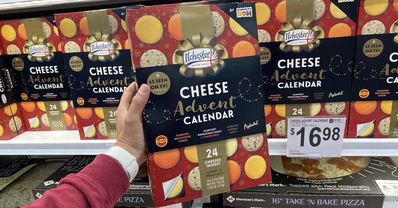 Ilchester Cheese Advent Calendar Only 16.98 at Sam's Club • Hip2Save
