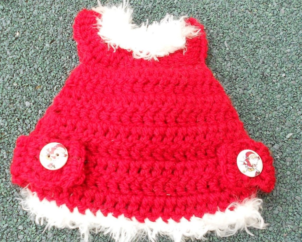 small red sweater made for chickens