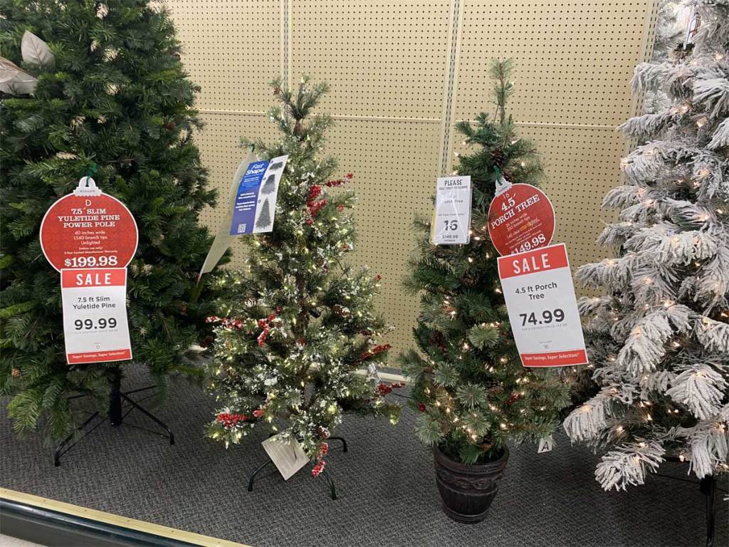 Christmas Trees At Hobby Lobby 