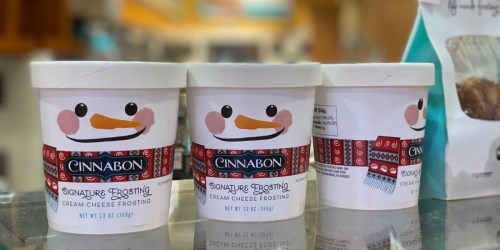 Cinnabon is Selling Pints of its Famous Cream Cheese Frosting for a Limited Time