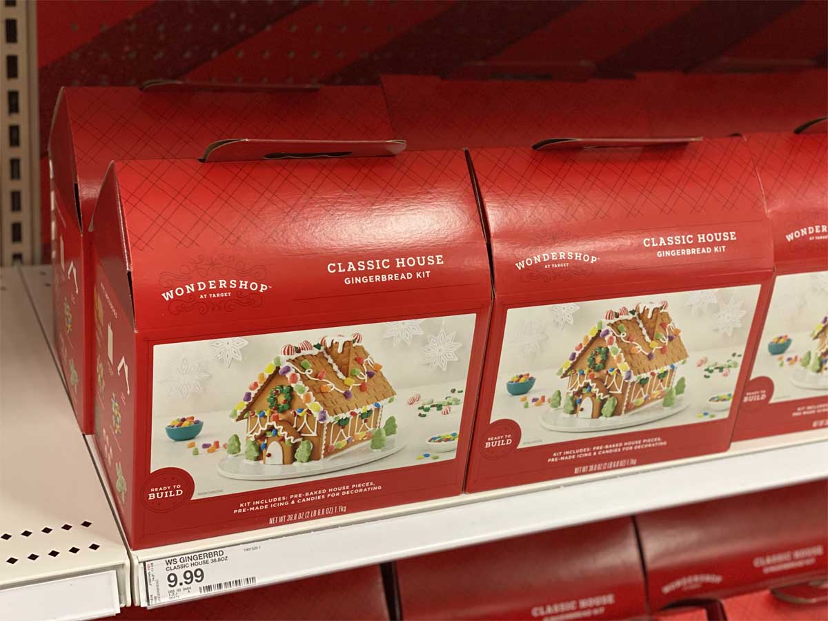 mini gingerbread house kit