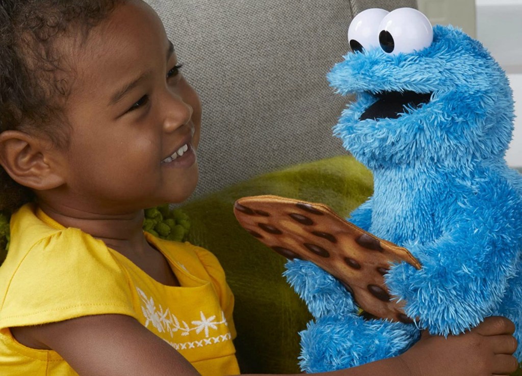 talking cookie monster toy