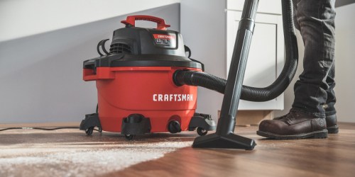 Craftsman Wet/Dry Vacuum + Accessories Only $39.99 on AceHardware.com (Regularly $70)