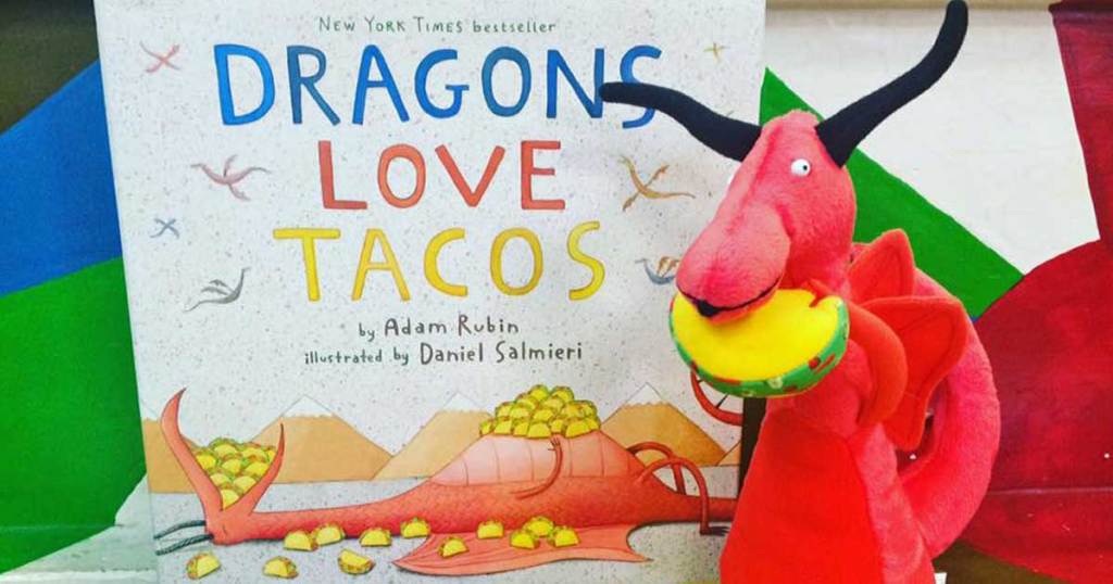 dragons love tacos book and toy plush set