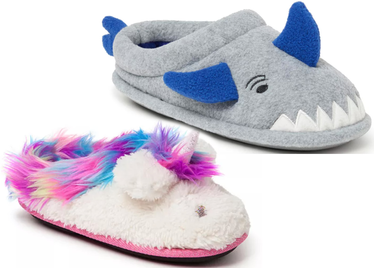 dearfoam unicorn slippers
