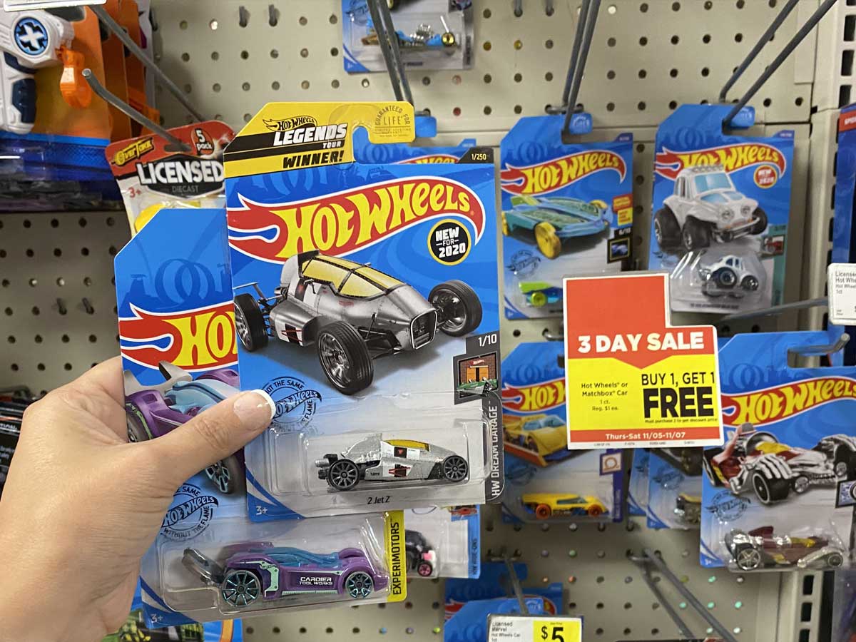 $1 hot wheels