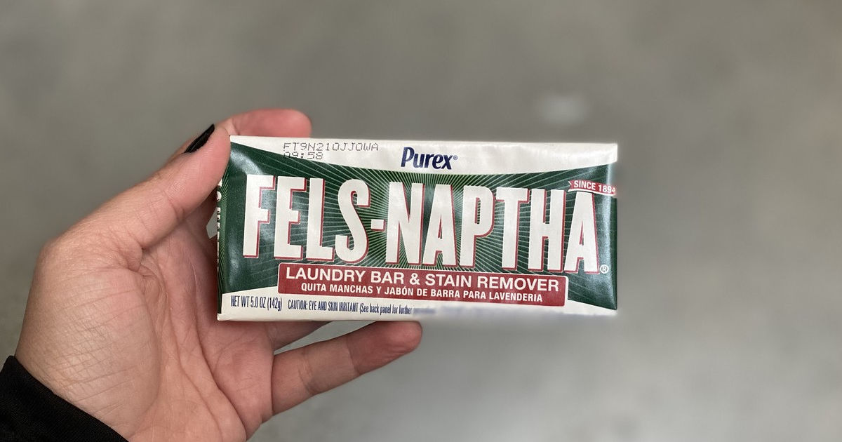 Fels-Naptha Laundry & Stain Remover Bar