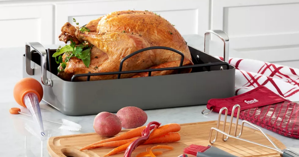 Food Network NonStick Roaster Just 34.99 Shipped for Kohl's