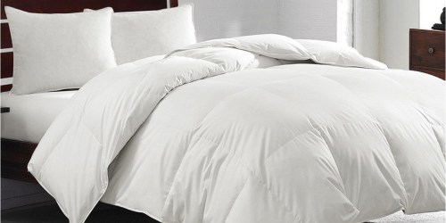 ** Royal Luxe Down Comforters from $29.99 Shipped on Macys.com (Regularly $120)