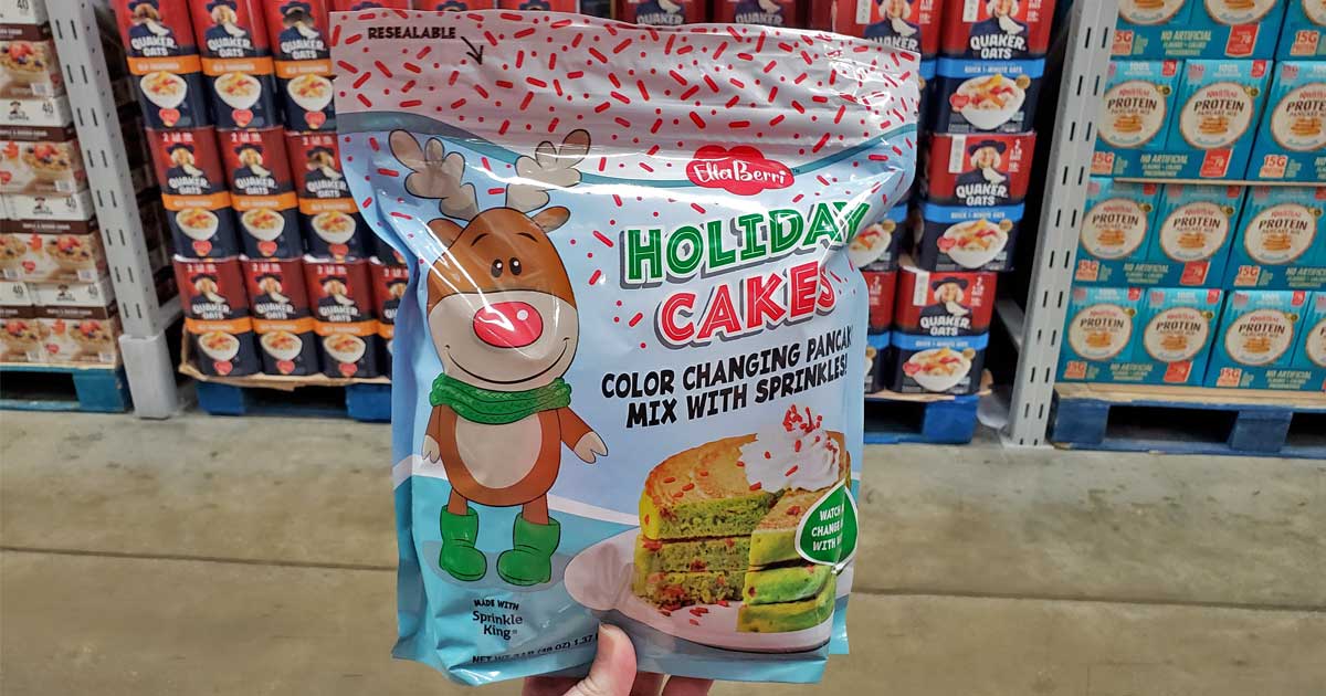 Holiday Color Changing Pancake Mix w/ Sprinkles Just $4.98 ...