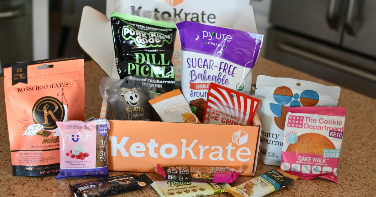 Get a Free Keto Krate Snack Box Exclusive Coupon Hip2Save