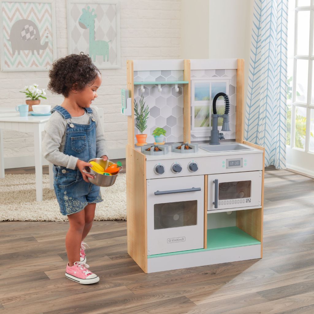 KidKraft Mosaic Play Kitchen w/ Accessories Just 99.99