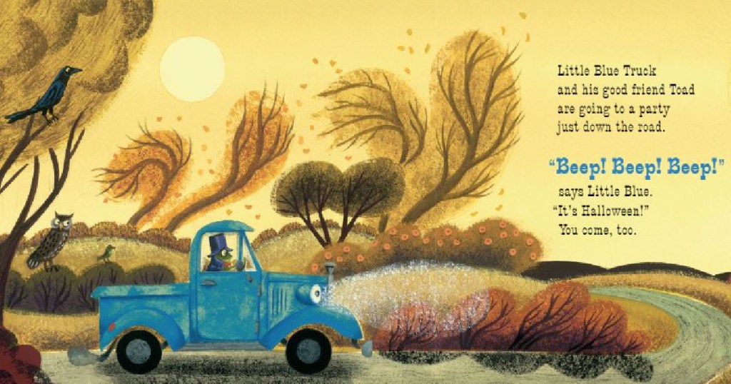Little Blue Truck's Halloween Board Book Only $5.84 on Amazon