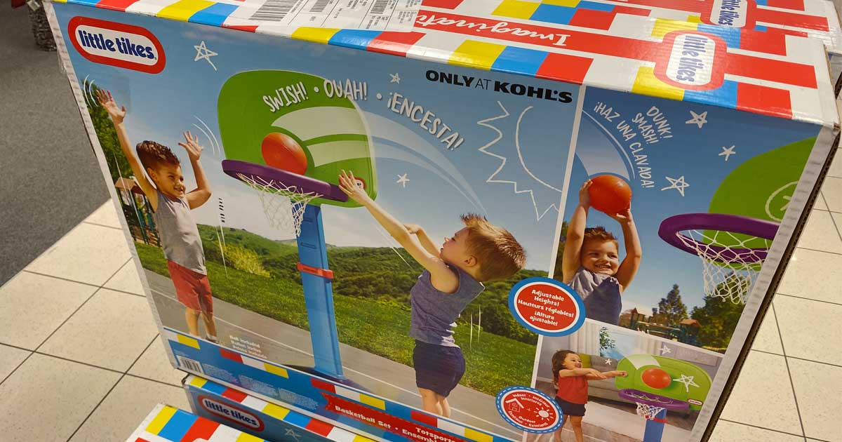 Up to 50 Off Kohl's Toys Sale Little Tikes Basketball Hoop Only 19.