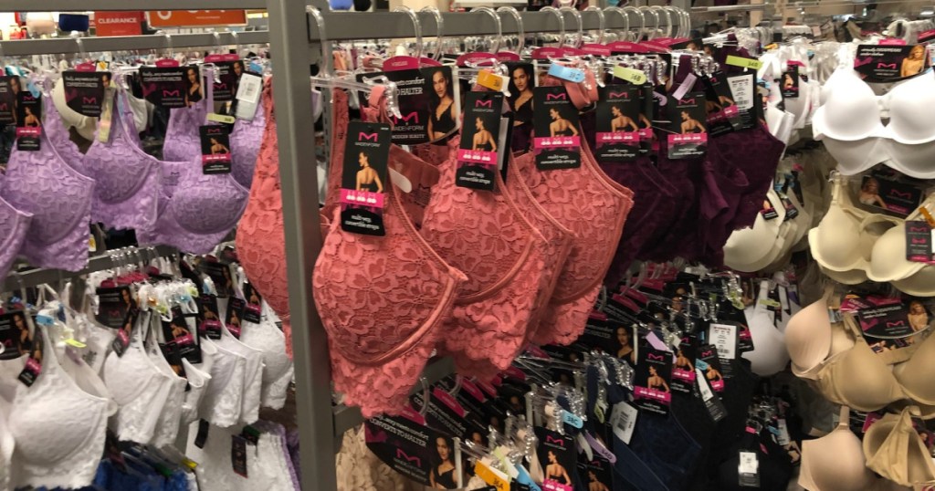 maidenform bras in a store