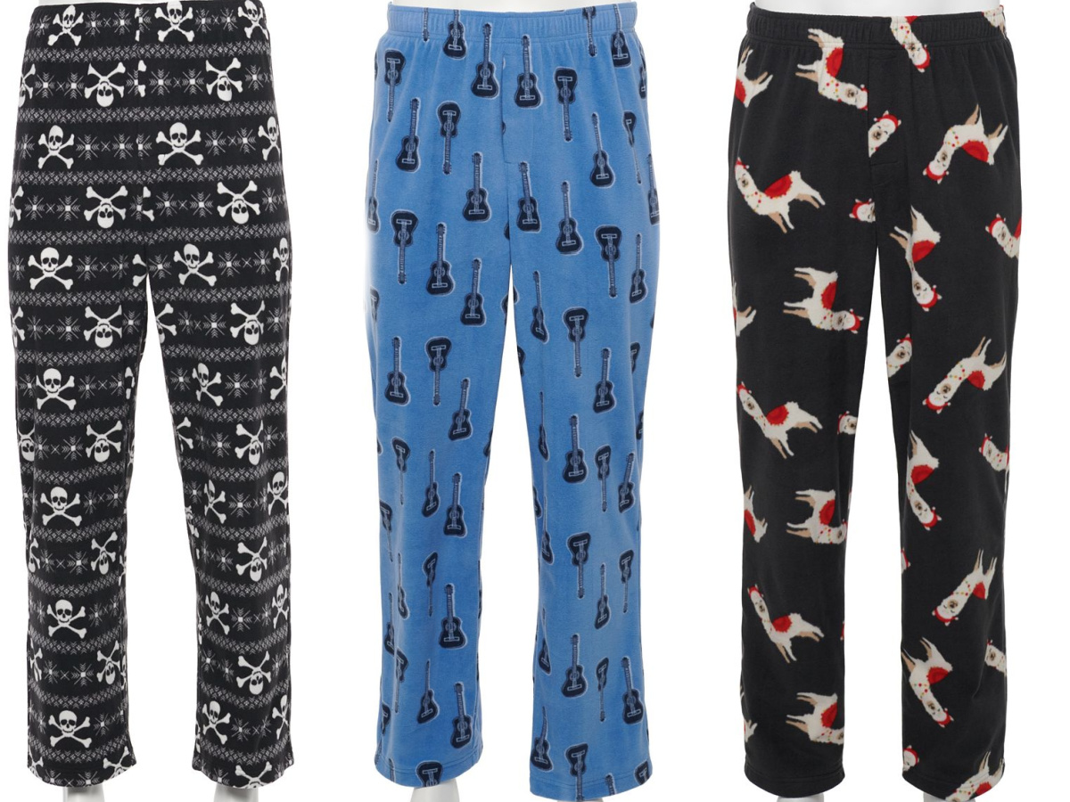 kohls mens pajama pants