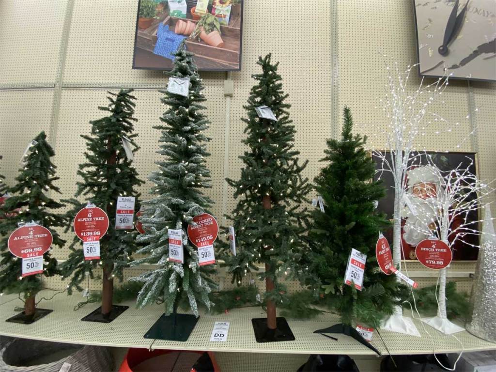 Christmas Trees At Hobby Lobby 