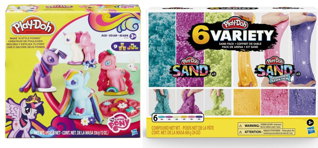 play doh my little pony and sand
