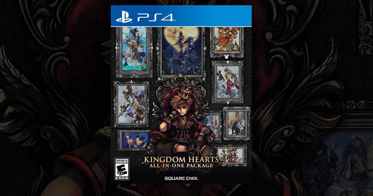 ps4 kingdom hearts game poster