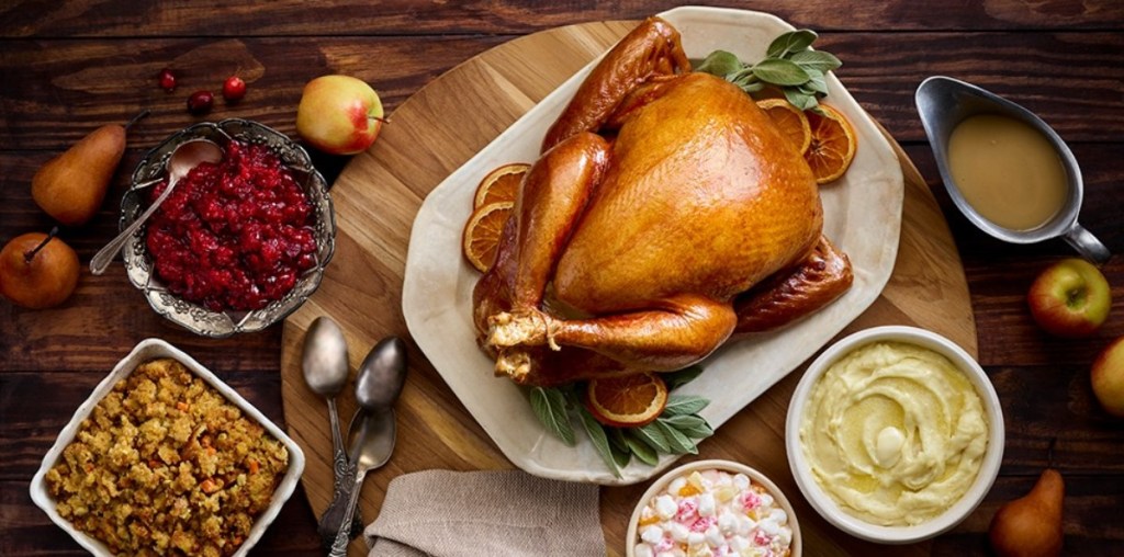 buy prepared turkey dinner
