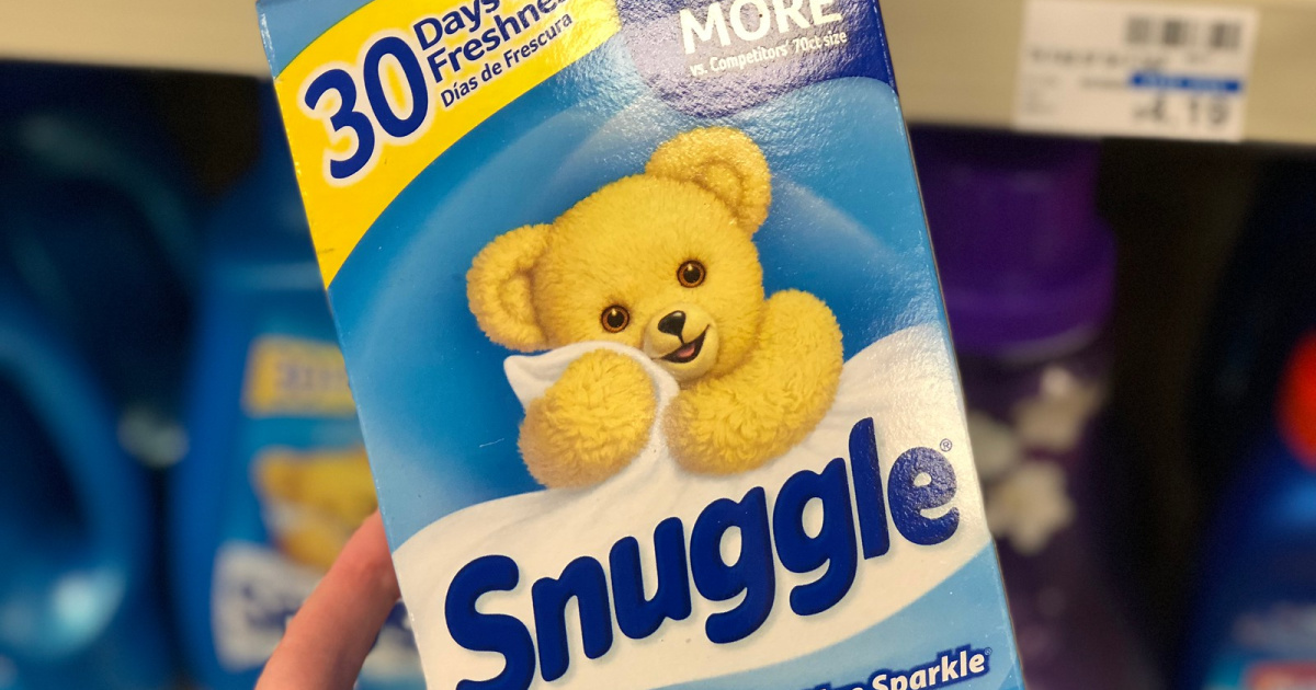 snuggle sheets in hand in store
