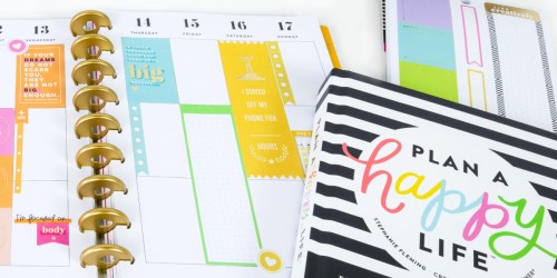 Up to 75% off The Happy Planner Notebooks, Planners, & Accessories + FREE Shipping | Cyber Monday Sale