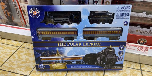 Polar Express & Harry Potter Train Sets Only $29.99 at ALDI