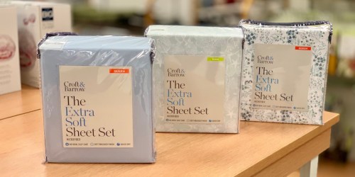 Croft & Barrow Easy Care Sheet Sets in ANY Size Only $12.74 on Kohls.com (Regularly up to $80)