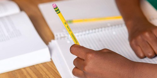 Ticonderoga Pre-Sharpened Pencils 18-Count Only $2.99 on Amazon | Teacher-Preferred
