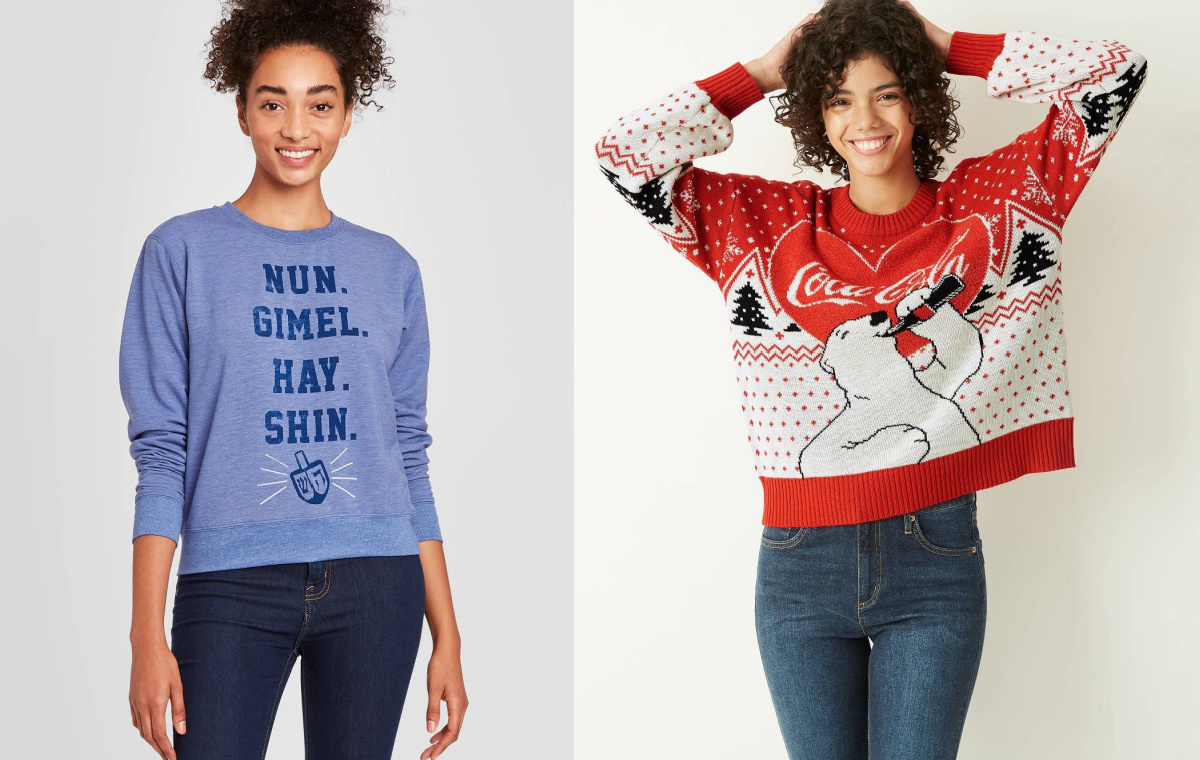 Ugly Christmas Sweaters from $8 at 