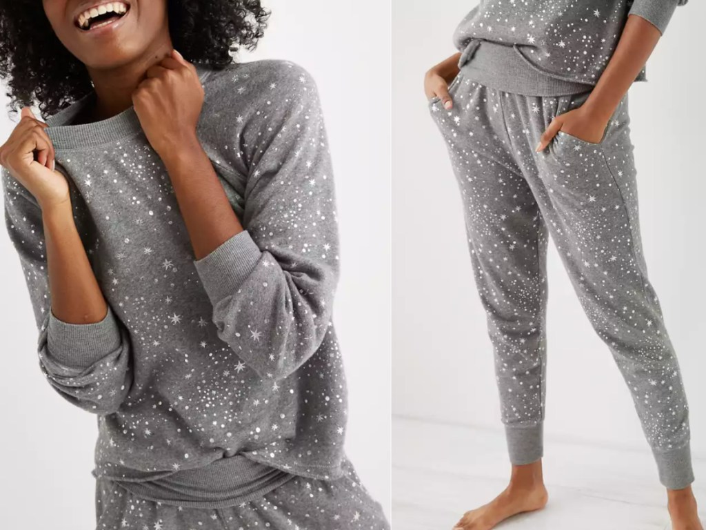 aerie pajama joggers