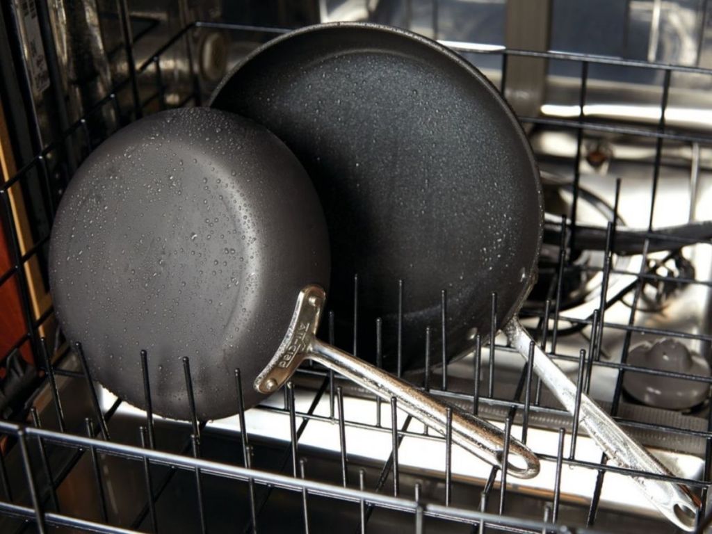 All-Clad Frying Pans in Dishwasher
