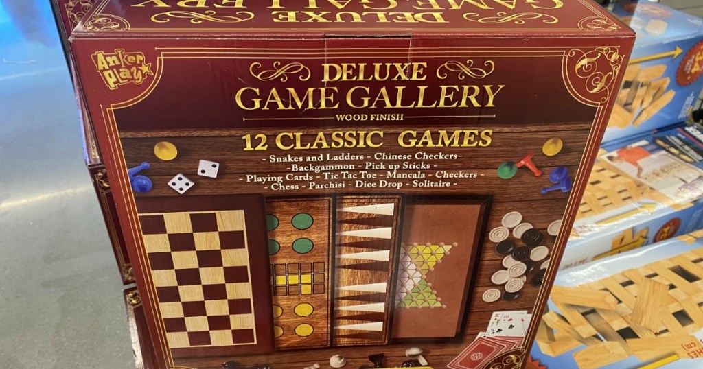 Anker Play Wooden Deluxe Game Gallery on display in-store