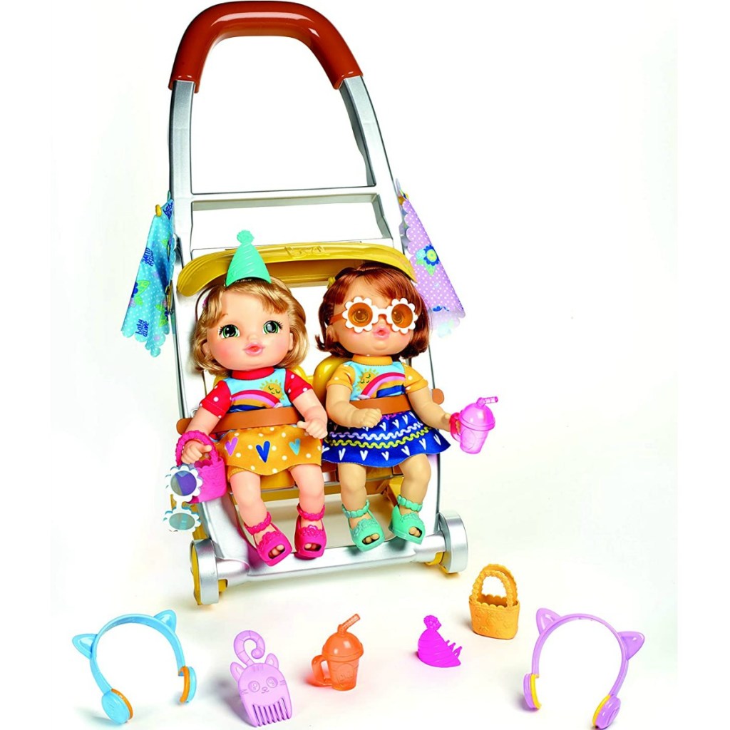 Baby Alive Littles Shop ‘N Stroll Twins Set Only 29.99 Shipped on