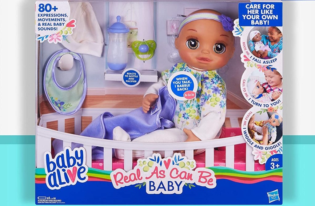 baby alive real as can be manual