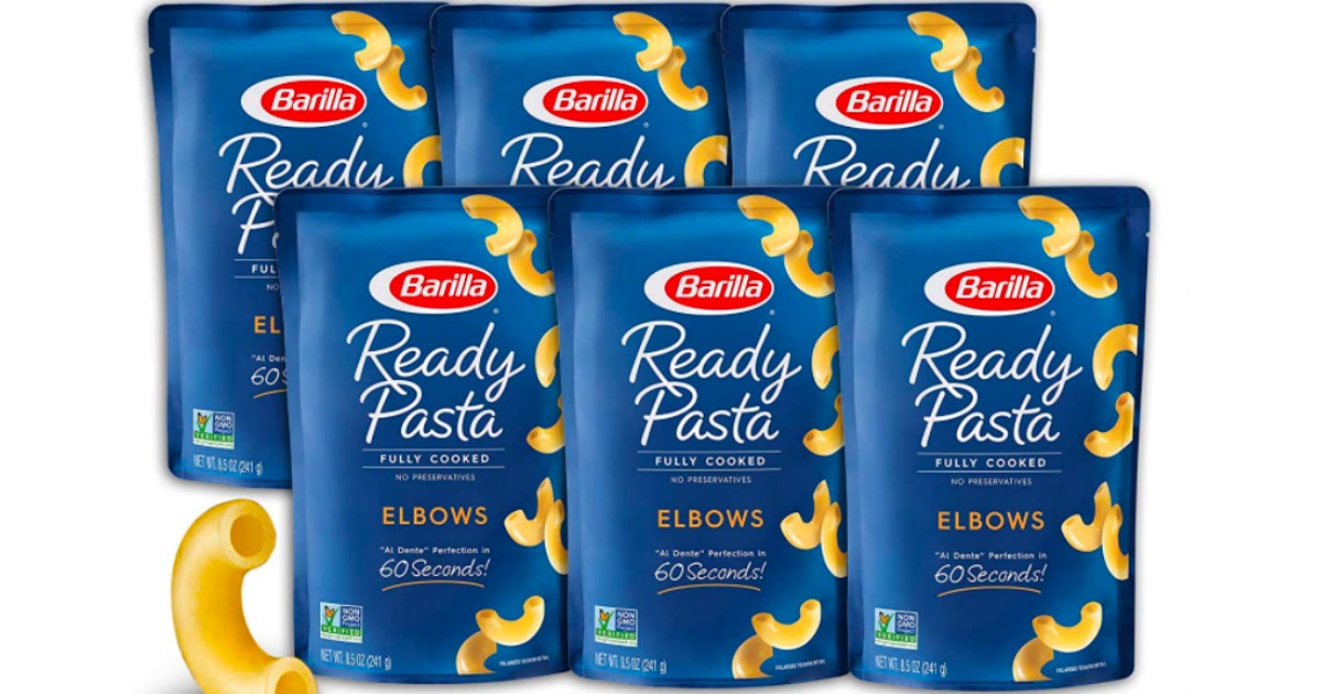 Barilla Ready Pasta Pouches 6-Count Only $ Shipped on Amazon (Just  $ Each) | Hip2Save