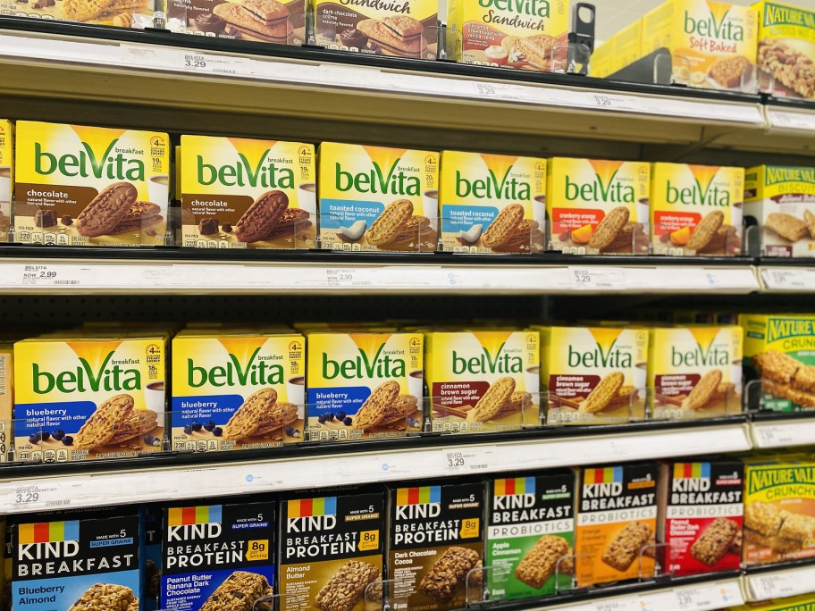 Belvita Biscuits on Target Shelf