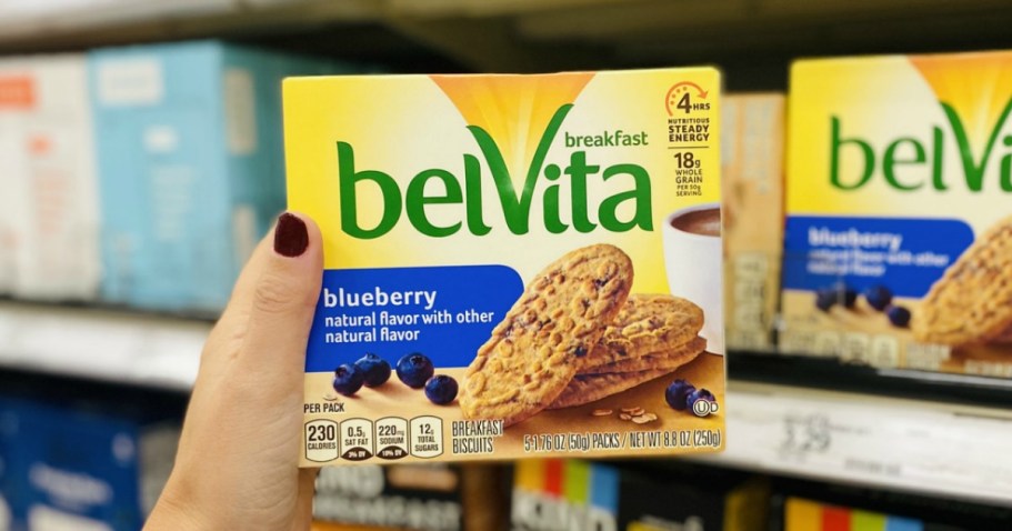 BelVita Biscuits 30-Count Only $12.94 on Amazon (Reg. $27) | Just 43¢ Each!