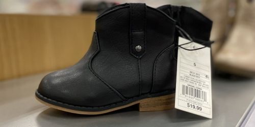 50% Off Cat & Jack Kids Boots on Target.com | Styles from $9.99 (Regularly $20)