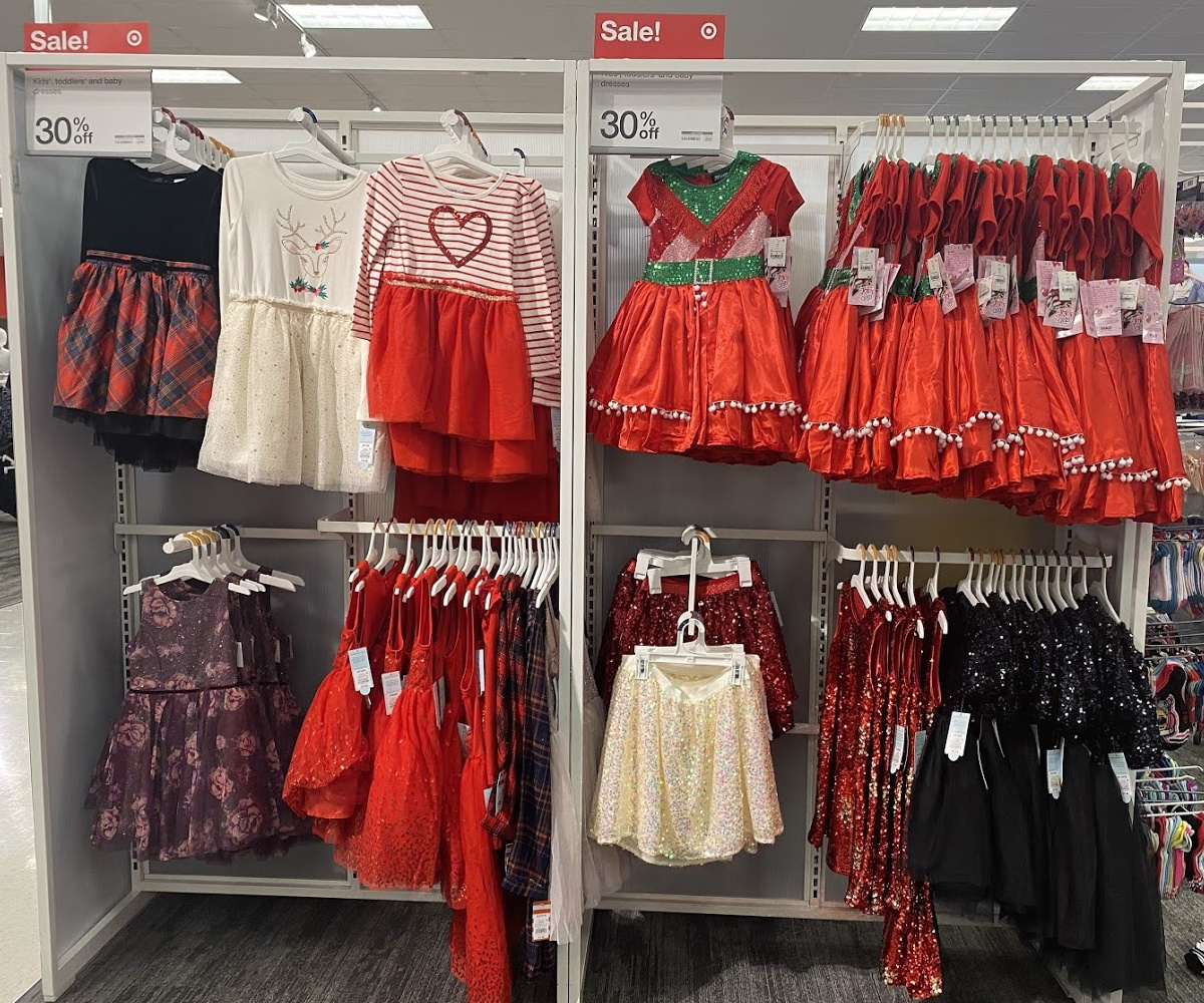 Target christmas hotsell dresses toddlers