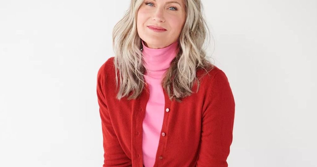 woman smiling at the camera