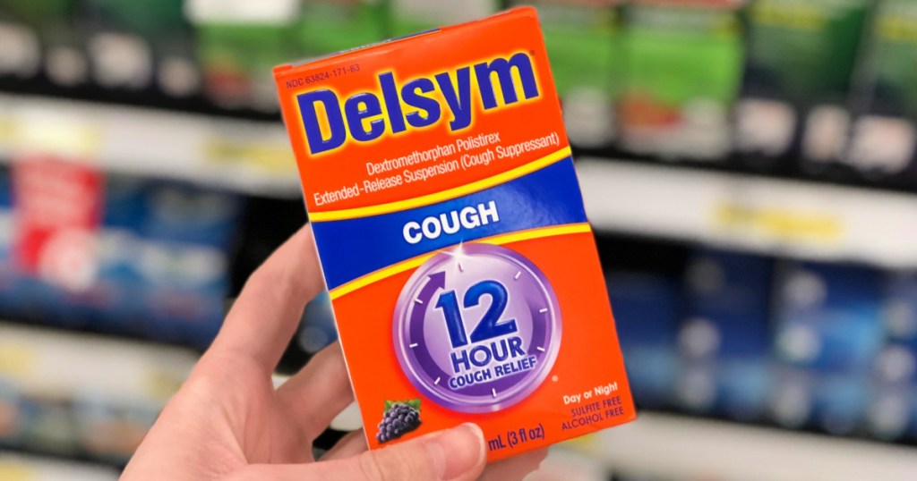 Delsym 3-Ounce Grape Flavor Adult Cough Suppressant Liquid
