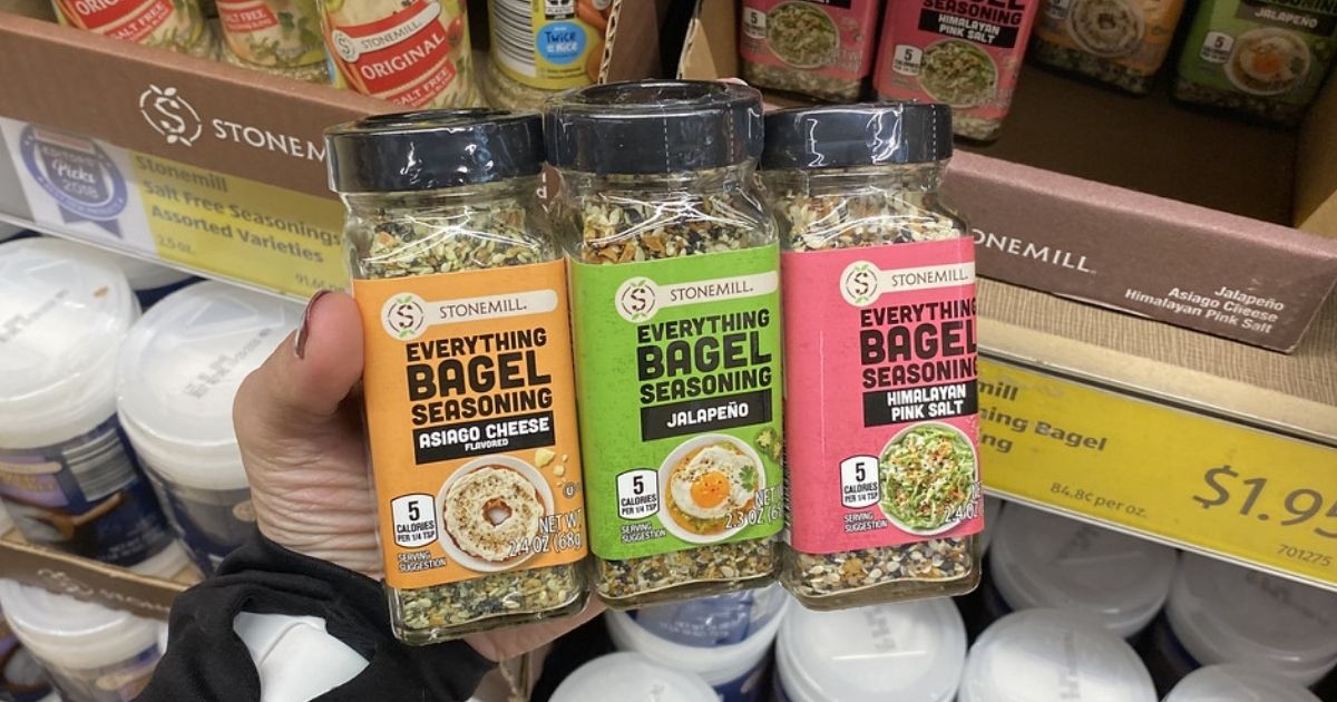 Aldi everything bagel top seasoning